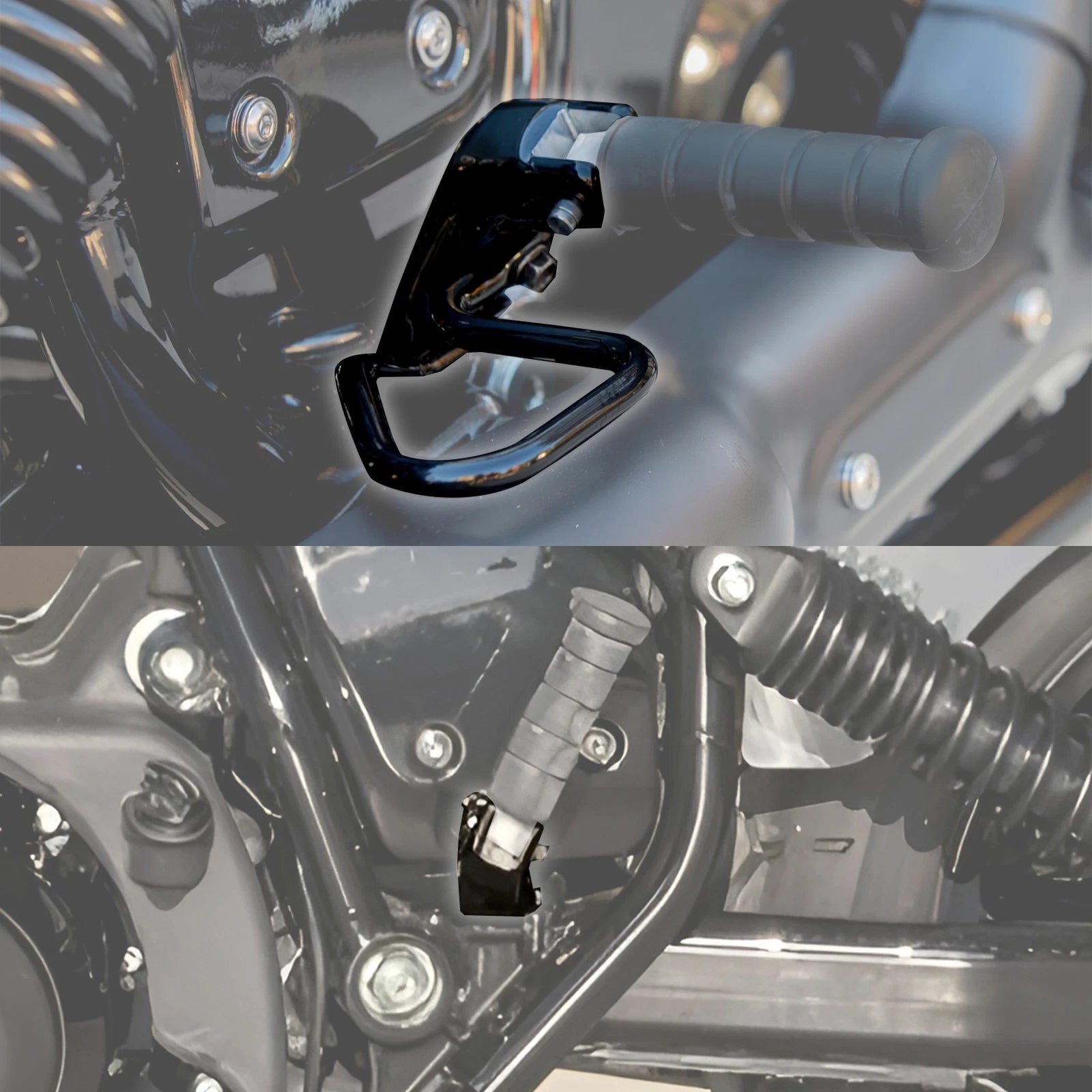 Passenger Footpegs Bracket Kit for Indian Chief Bobber Super Chief Limited (2022–2025)
