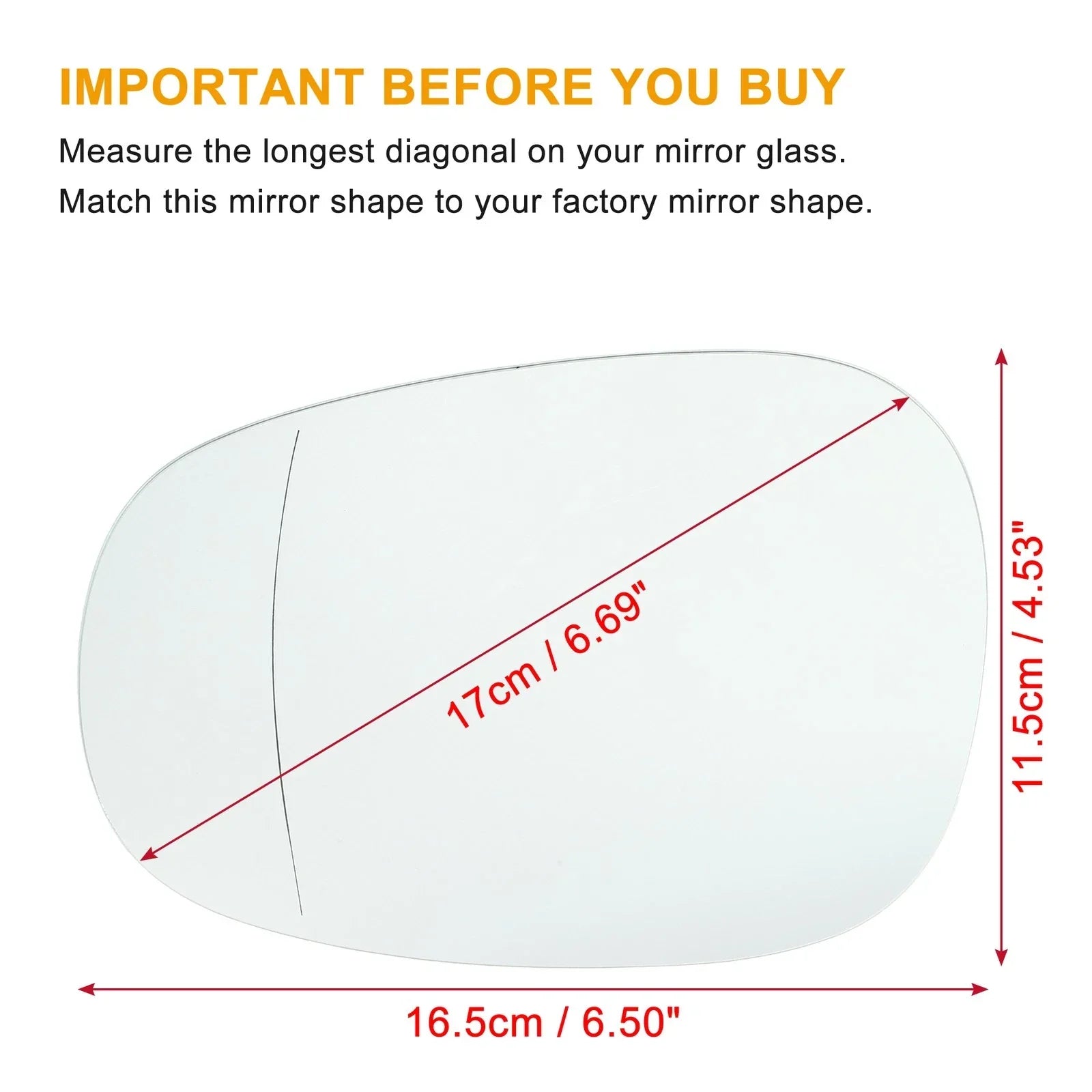 Pair Left Right Mirror Glass Replacement for BMW 335i 135i 328i M3 128i