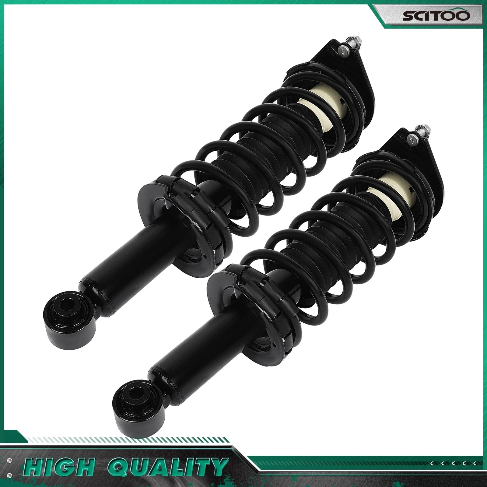 2X Complete Struts w/ Spring & Mount Assembly for Subaru Impreza (2008–2011)