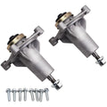 2X Mower Mandrel Spindle Assembly for 42" 46" 48" 54" (532187292, 587819701)