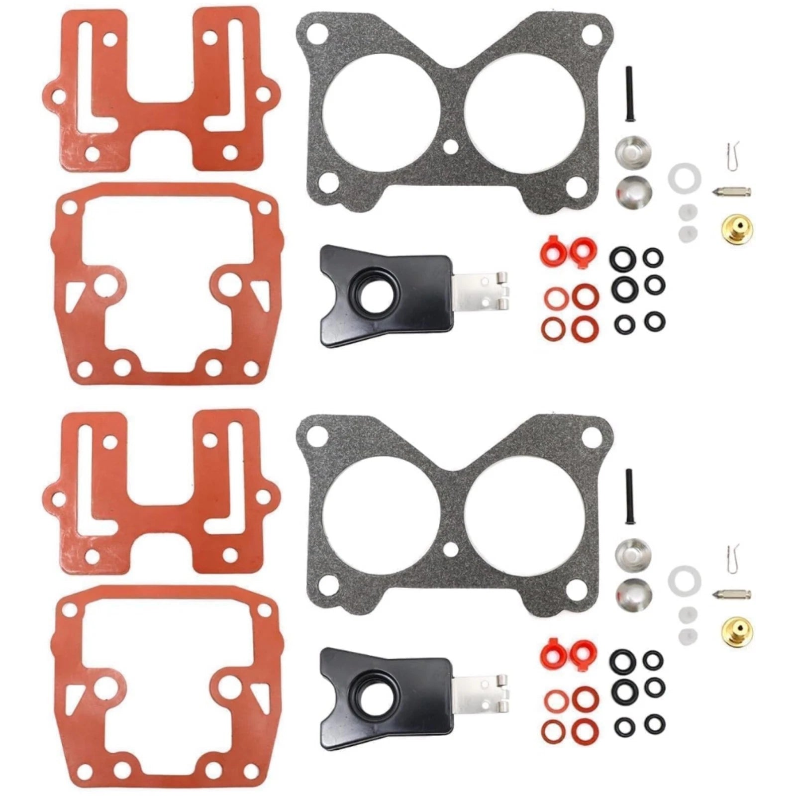 2Pcs Carb Repair Kit 439076 for Johnson Evinrude (BRP/OMC)