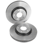 Front Disc Brake Rotors + Pads Kit for Mazda 6 GJ GL (2012 - 2019)