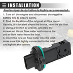 Air Flow Sensor Meter MAS0321 for Chevrolet Cruze, Buick 