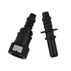Fuel Line Hose Connector Black Nylon Pipe Connector Quick Release for Vehicle