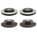 ACDelco Silver Brake Kit Disc Rotors Set of 2 for Tahoe Yukon (330mm & 345mm)