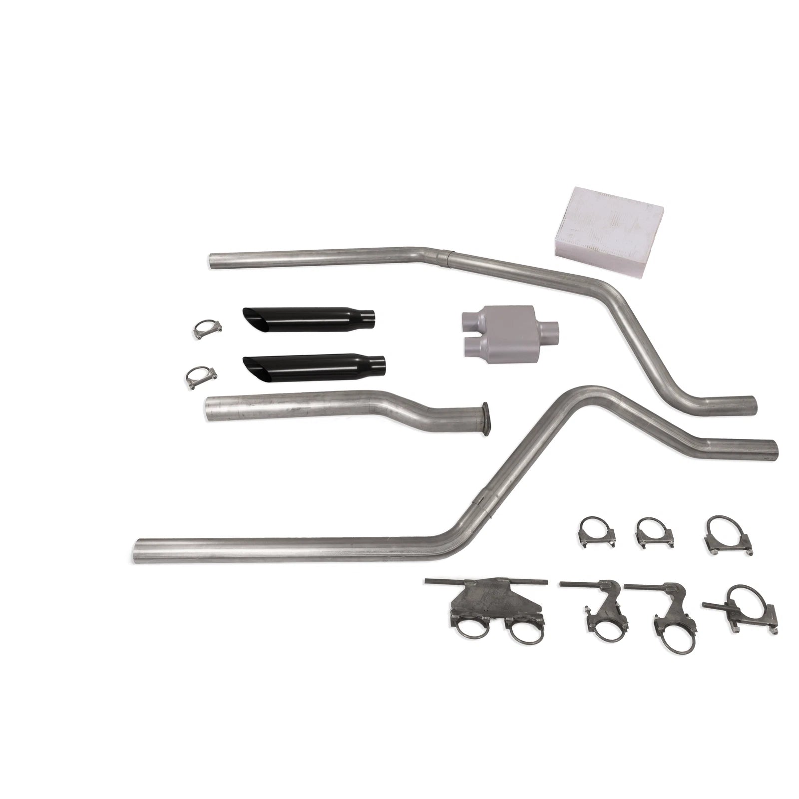 2.5" Dual Exhaust Muffler for Dodge Ram 1500 (2019–2025) - Black Tip