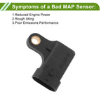 MAP Sensor No. 25195786 for Chevrolet Optra (2003–2007)