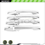 Set of 4 Door Handle Covers Chrome for Honda Civic Sedan (2006–2011)