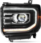 Full LED Projector Headlight Left Driver Side for GMC Sierra 1500 (2016–2018)