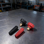 2X Male Quick Connector Pair for Welding Equipment (DKJ1025)