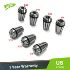 7PC Spring Collet Kit for CNC Milling Lathe Engraving Machine