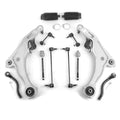 12pcs Front Lower Control Arms Tie Rod Sway Bar Link for Nissan Maxima (2009–2014)