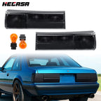 Smoked Tail Lights for Ford Mustang (1987–1993) with Bulbs