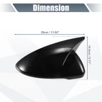 Pair Rearview Mirror Cover Overlay Gloss Black for Kia Forte Cerato K3 (2019–2024)
