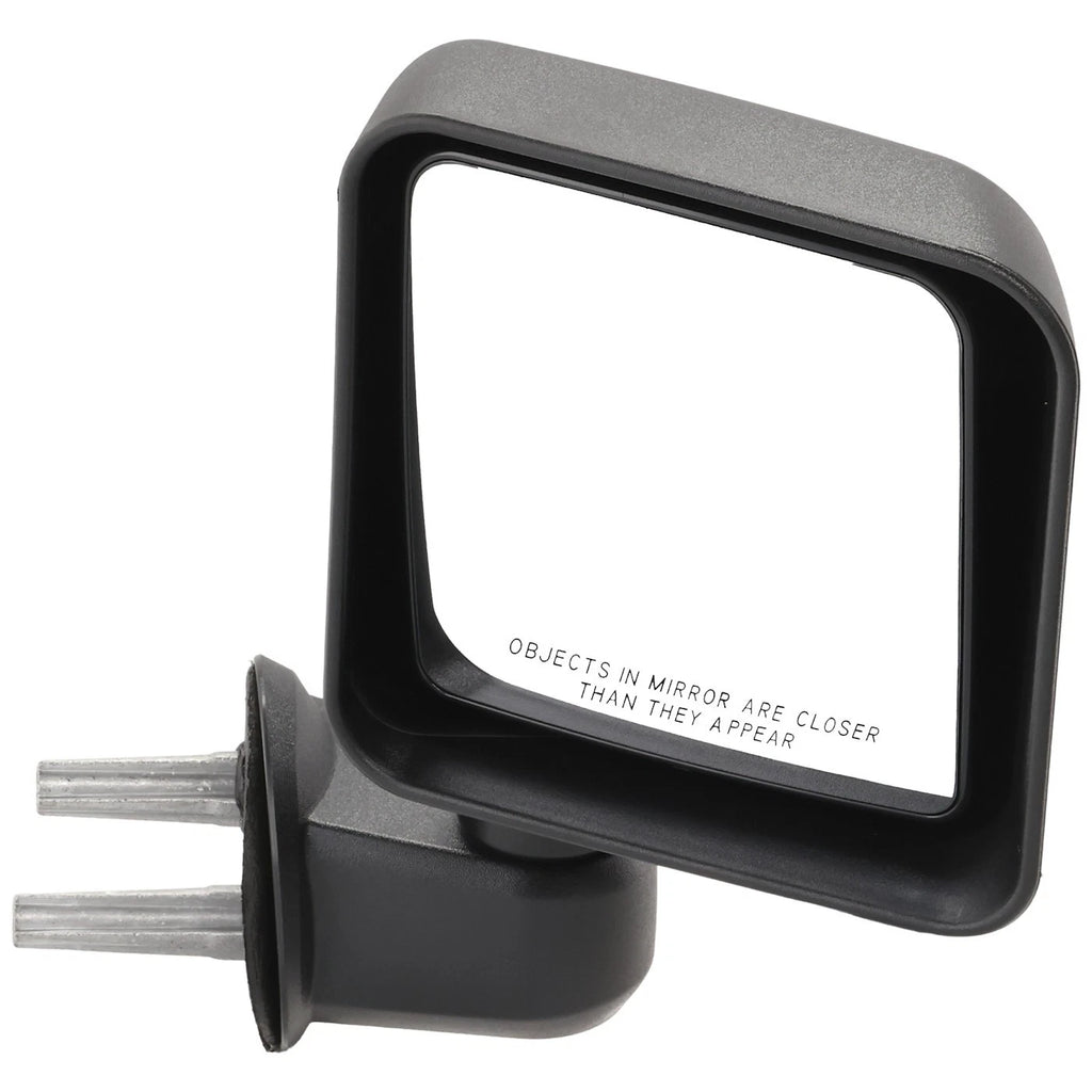 Right Manual Folding Mirror for Jeep Wrangler (2007–2010) Textured Black