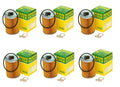 Set of 6 Engine Oil Filters Kit Mann for Mercedes R107 W108 W114 W116 W123