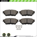 Set of 4 Rear Ceramic Brake Pads for Nissan Altima (2019)