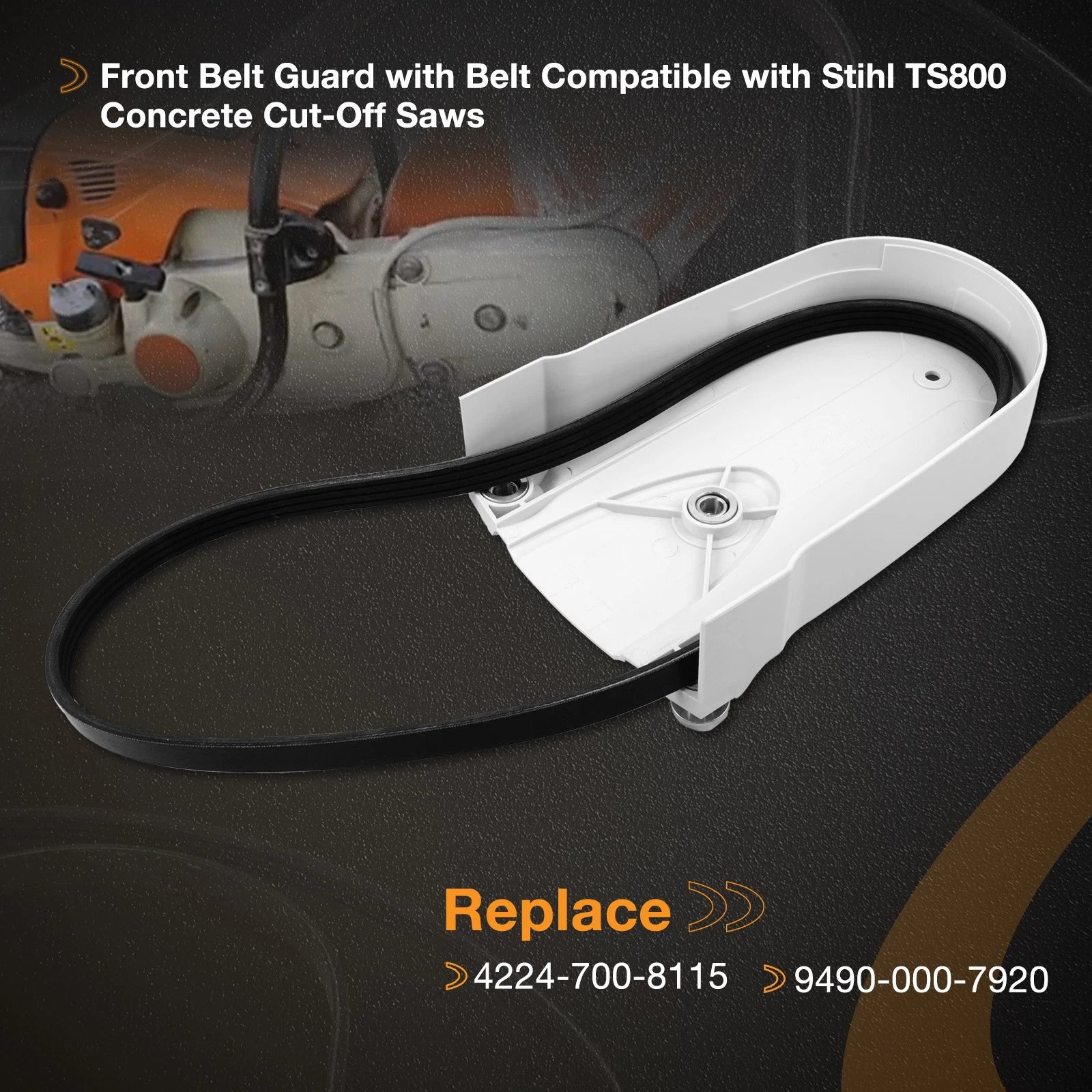 Front Belt Guard for Stihl TS700 (2005-2023)
