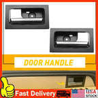 2X Front & Rear Interior Door Handles for Ford Lobo (2009â2014) Black