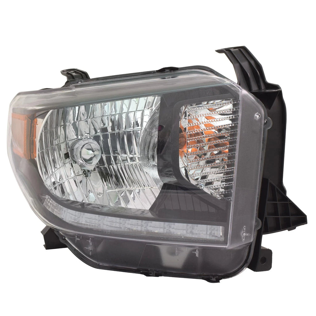 Halogen Headlight Assembly Replacement Passenger Side for Audi A4 (2013–2016)