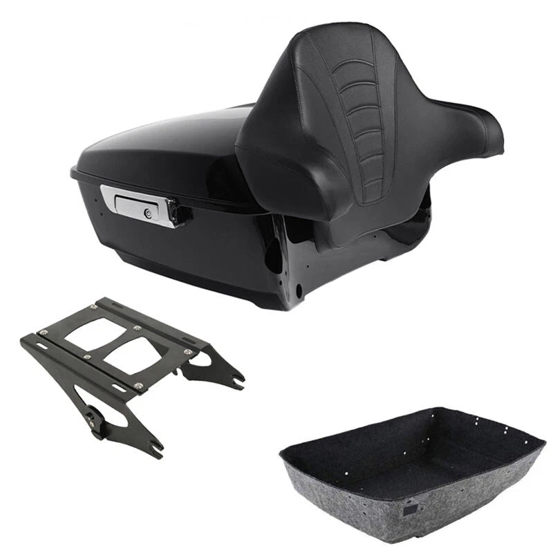 Trunk Backrest Luggage Rack for Harley Touring Road Glide (2014–2026)