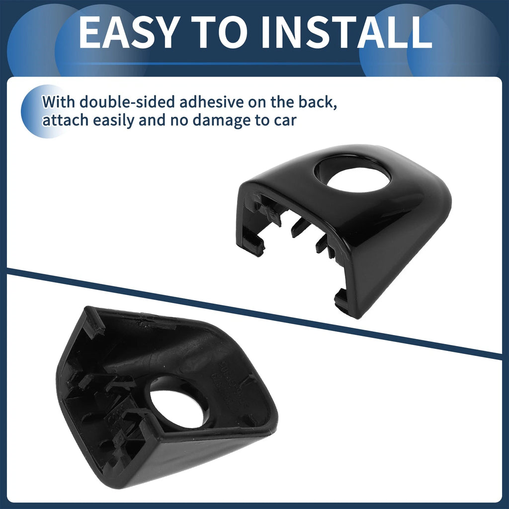 Door Handle Cover Front Left No. 8T0837879 for Audi A4/Avant (2013–2015) Black
