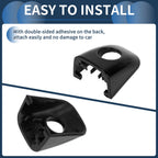Door Handle Cover Front Left No. 8T0837879 for Audi A4/Avant (2013–2015) Black