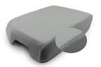 Center Console Armrest Cover for Toyota Sequoia (2008–2019) Gray Leather
