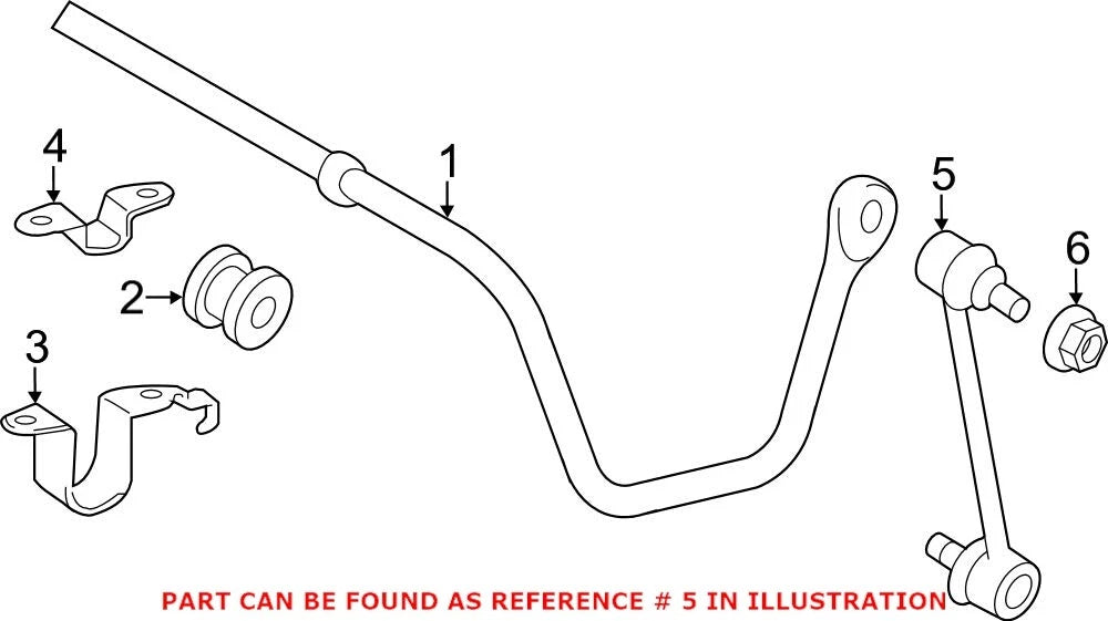 Rear Suspension Stabilizer Bar Link for Lexus (48830-06030)