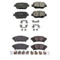 PowerStop Z17 Low-Dust Ceramic Disc Brake Pads Kit for Lexus IS250 (2006–2013)