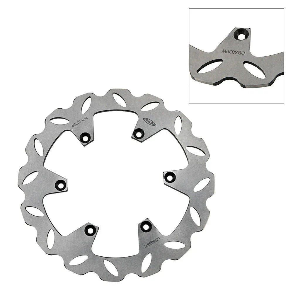 Rear Brake Disc Rotors for Suzuki RM 125, RM 250, DRZ SM 400 (2000-2009)