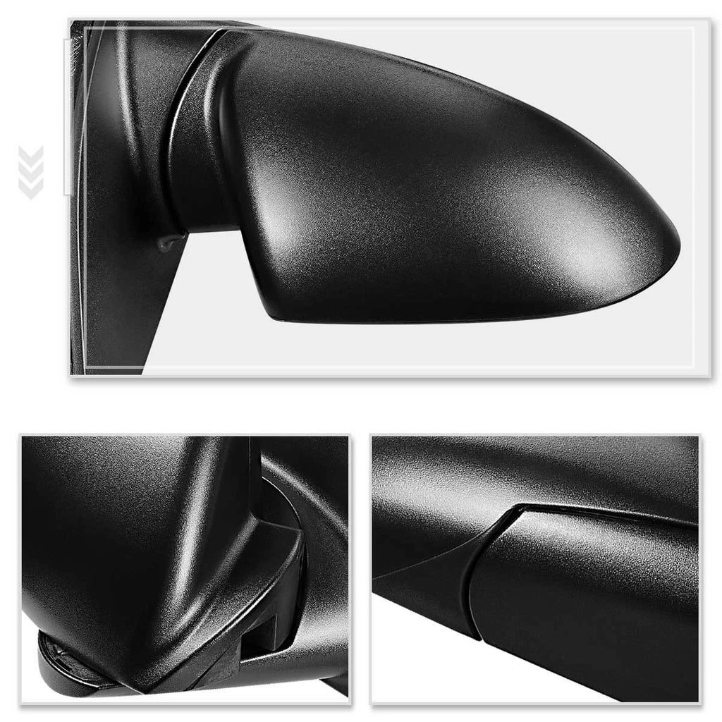 Power Heated Chrome Towing Mirrors with LED Signal for Silverado/Sierra (1999–2002)