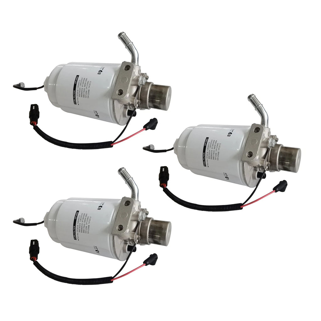 3PCS Fuel Filter Housing for GMC Sierra, Chevrolet Silverado 2500 HD (2001–2012)