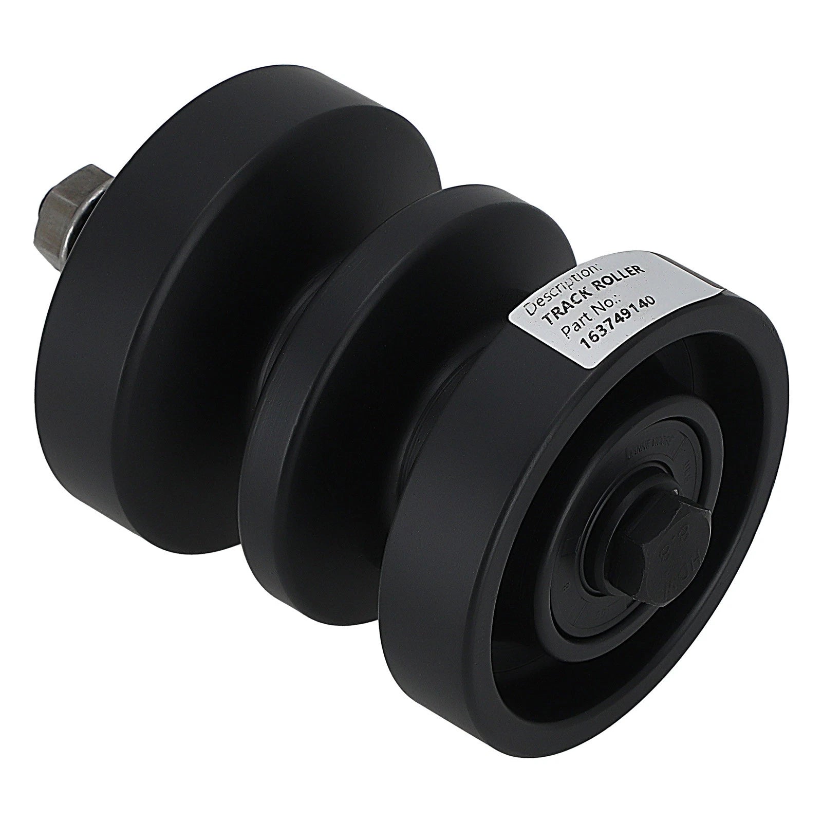 Track Bottom Roller Kit for Vermeer S725TX S800TX S925TX (Steel, Black) 163749140