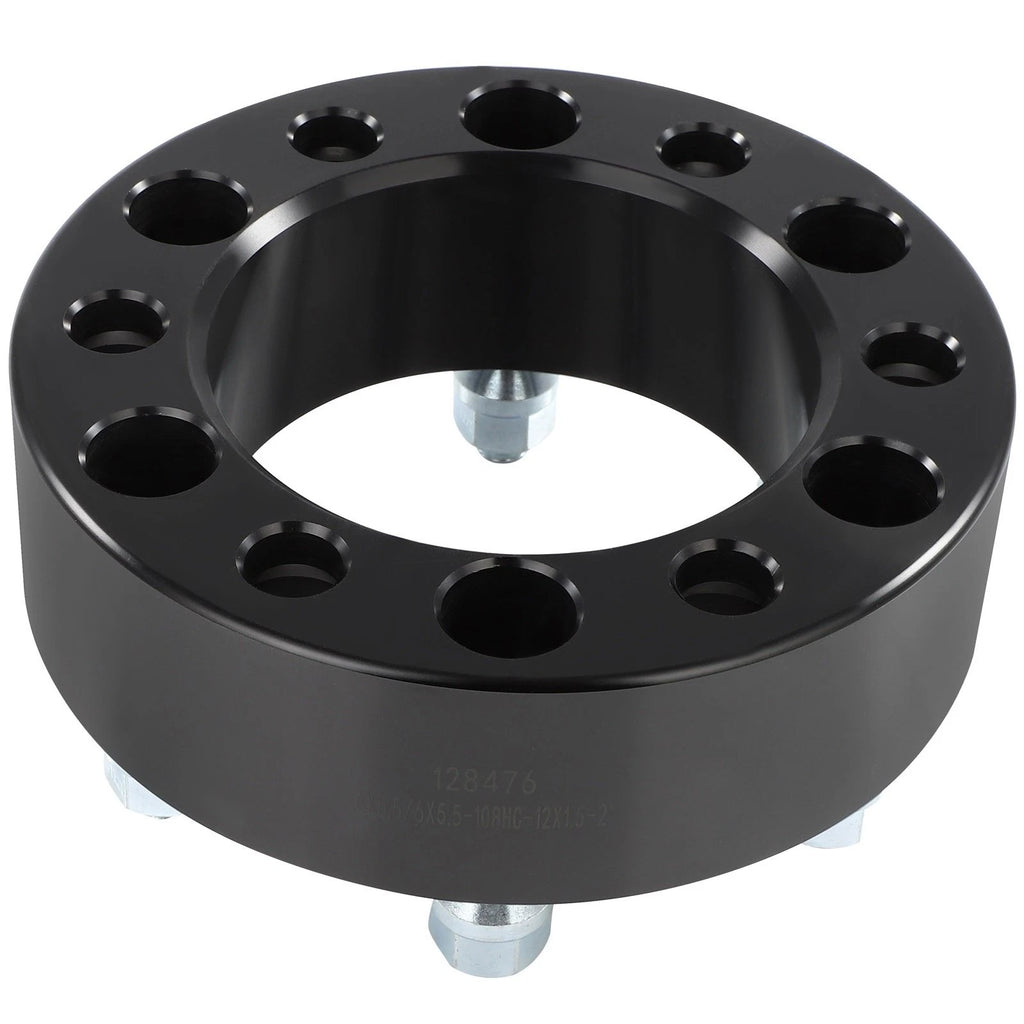 Set of 4 Wheel Spacers 6x5.5" M12x1.5 for Ford Ranger (2013–2022), Hummer H3 (2006–2010)