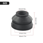 Set of 2 Rubber Dust Boot Covers for Track Rod End & Ball Joint