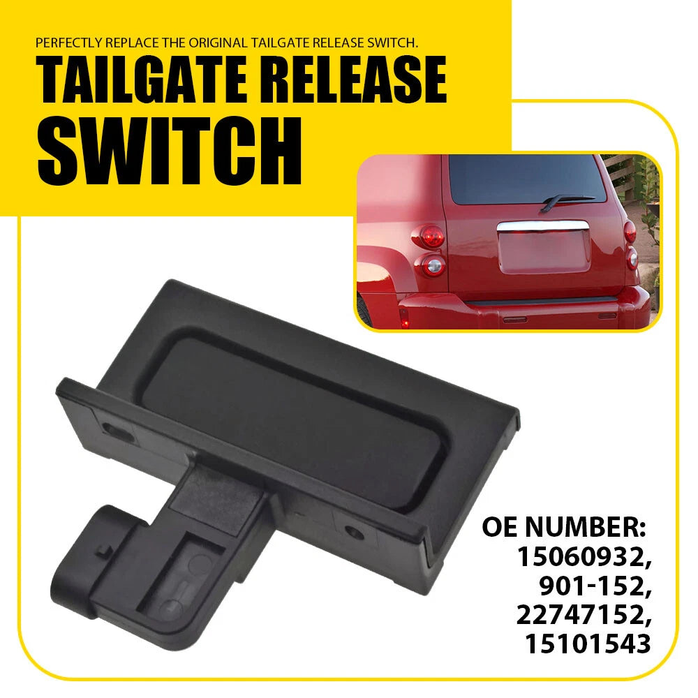 Liftgate Tailgate Hatch-Lock Release Button Switch for Chevrolet HHR GMC Envoy (2006–2009)