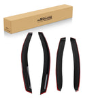 Set of 4 Window Rain Guard Deflectors for Hyundai Accent (2011–2017)