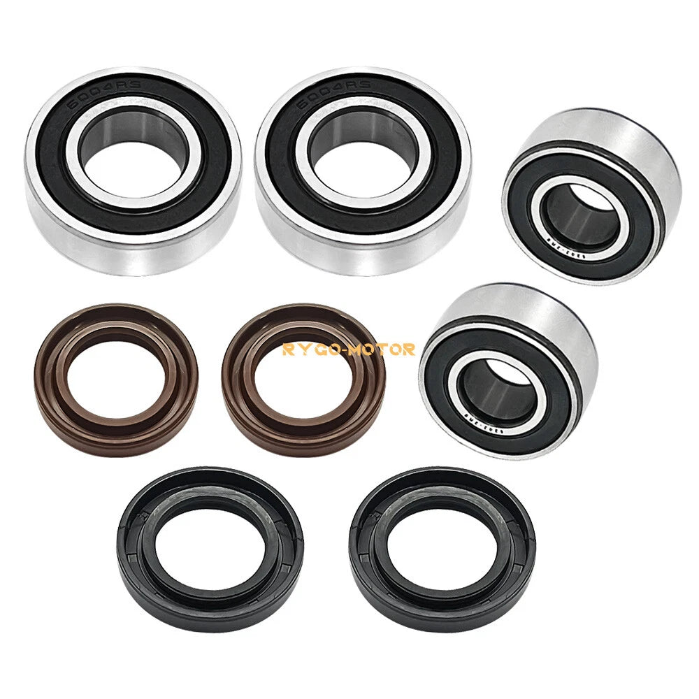Front Wheel Hub Bearings Seals Kit for Suzuki QuadSport Z250 LTZ250 (2004–2009)