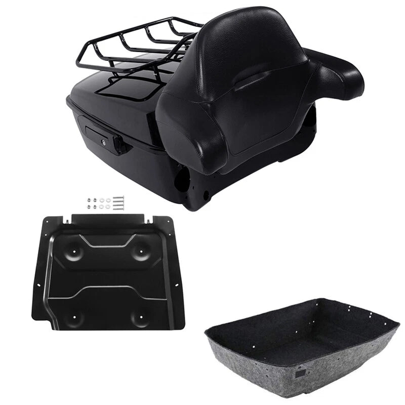 Trunk Rack Backrest Plate for Harley Touring Road Glide (2014–2026)