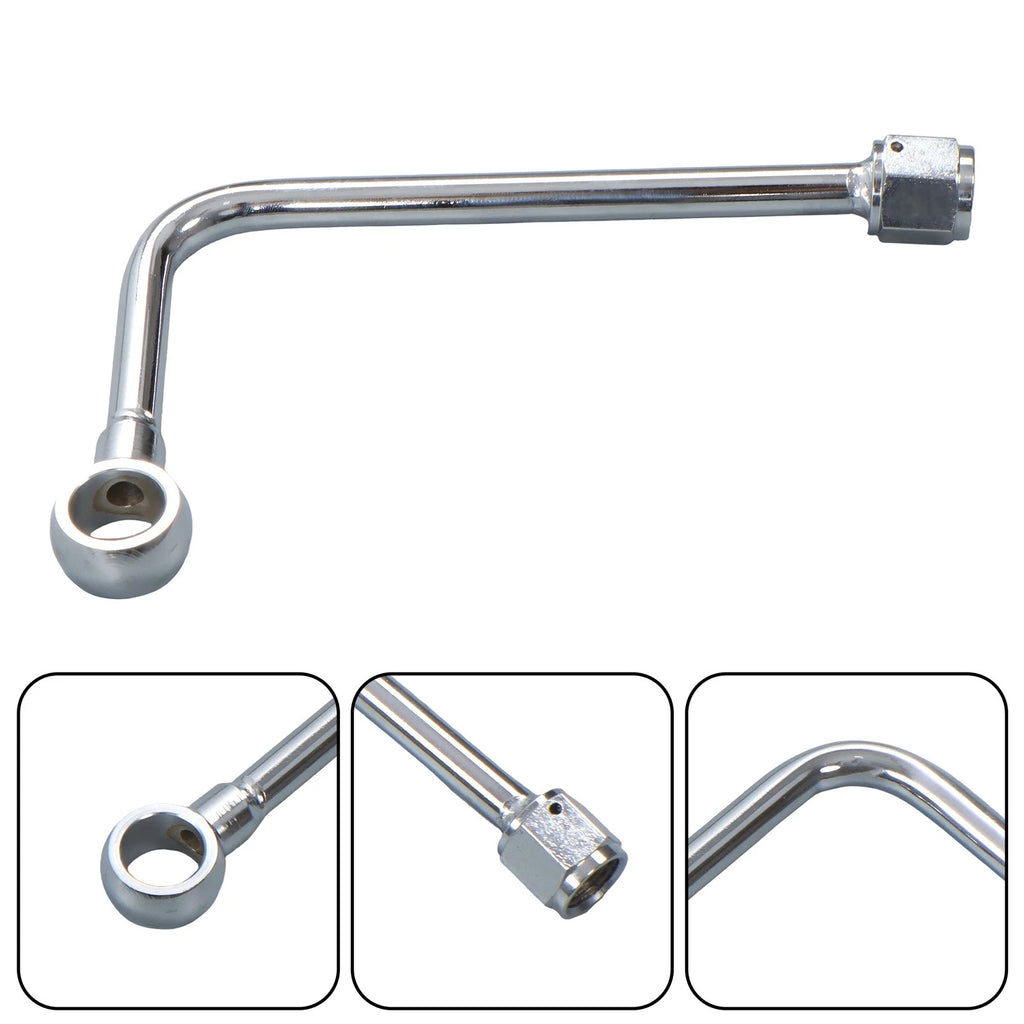 Fuel Line Kit 6AN for Universal Applications (Stainless Steel Chrome)