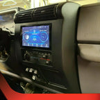 Double Din Dash Bezel for Jeep Wrangler TJ (1997-2002)