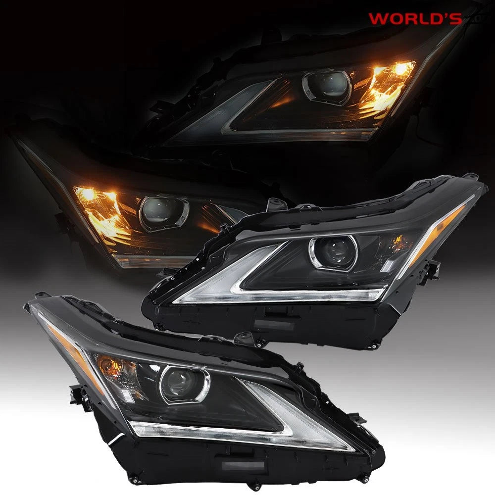 LED Headlight Set for Lexus RX350 RX450h (2016–2019) Projector Left+Right