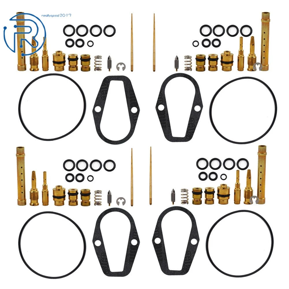 Set of 4 Carburetor Rebuild Kits for Honda CB550F CB550 CB550K (1974–1976)