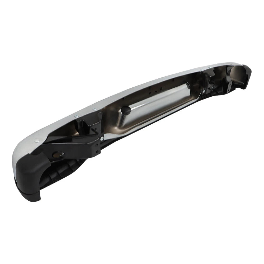 Chrome Rear Step Bumper for Chevy Express & GMC Savana (2001-2023)