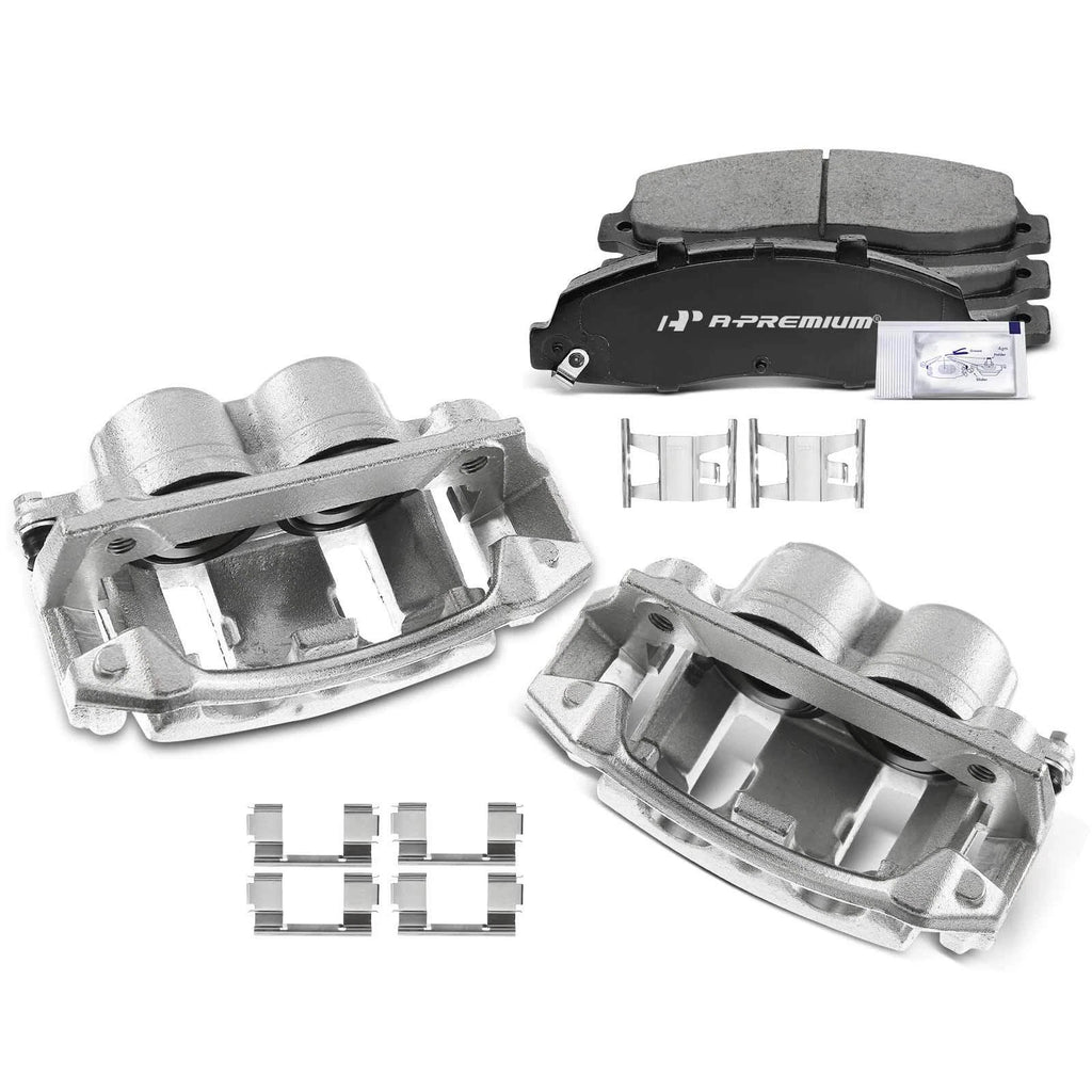 6x Front Brake Caliper & Pad for Ford F-150 Heritage (1999–2004)
