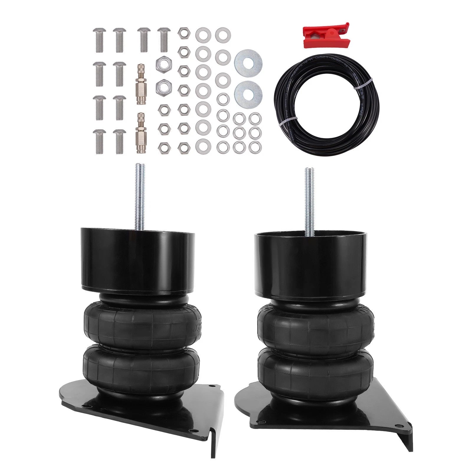 Front Air Ride Suspension Bags Bracket Kit for Chevrolet Malibu (1964–1972)