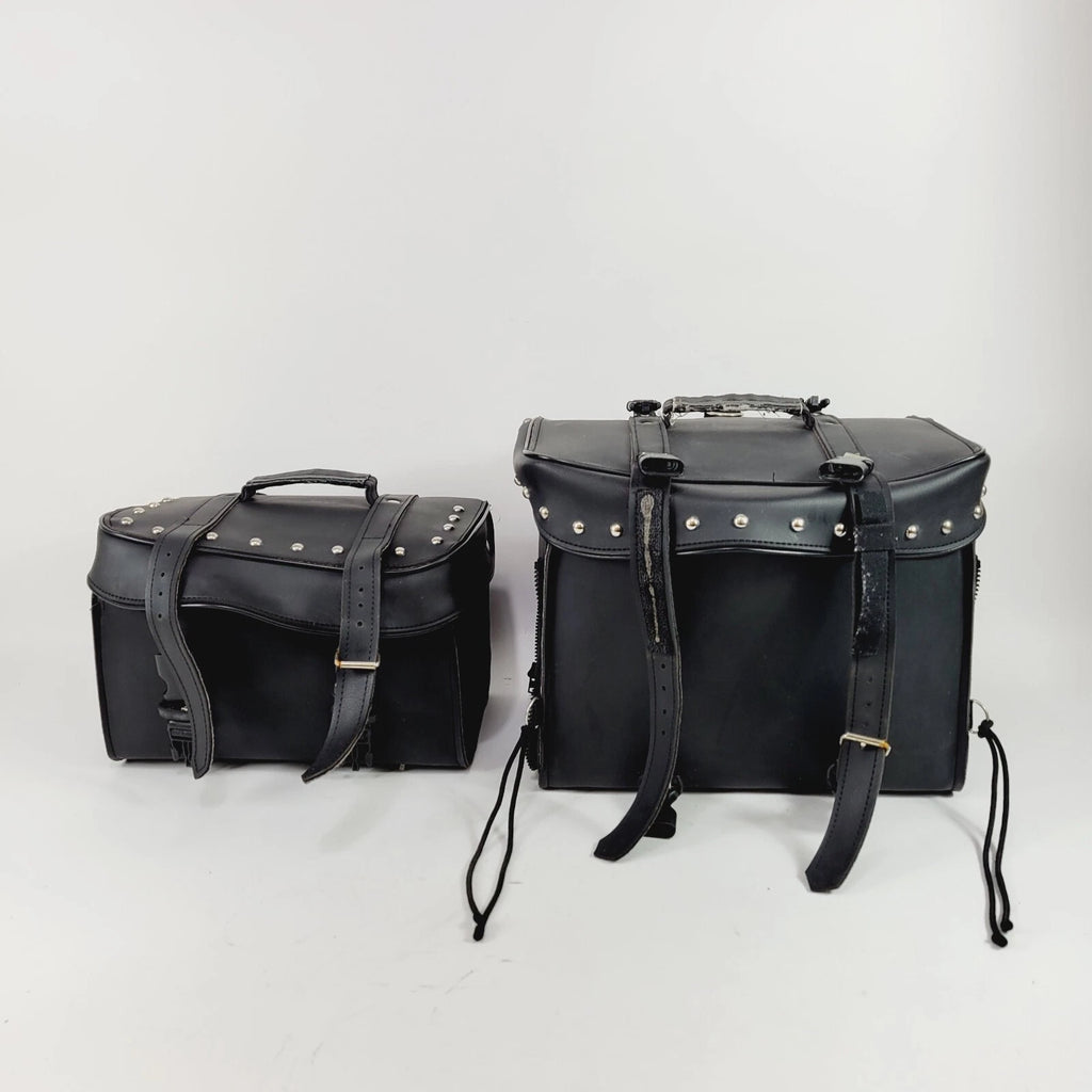 Sissy Bar Bag Set for Harley Motorcycle (Universal Fit)