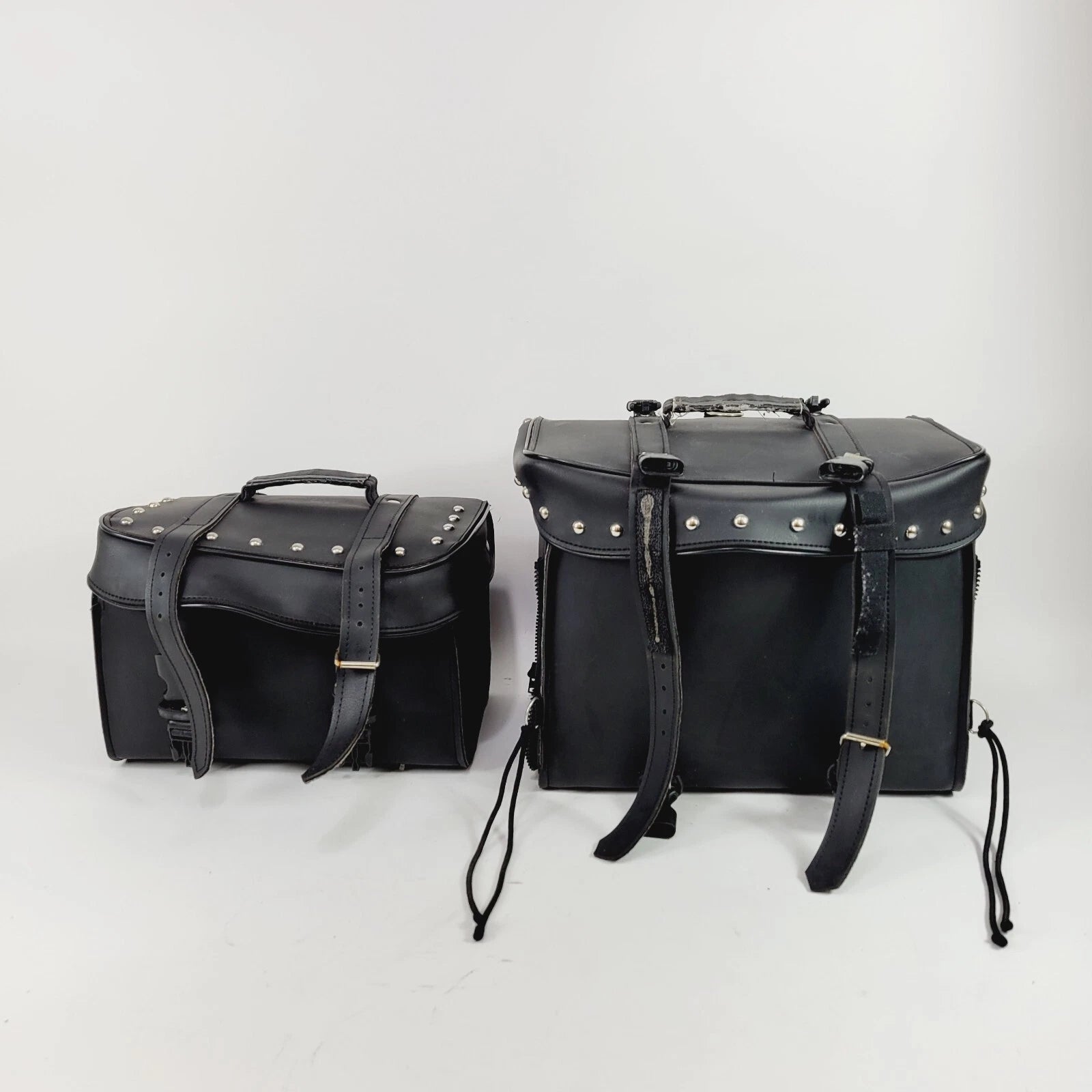 Sissy Bar Bag Set for Harley Motorcycle (Universal Fit)