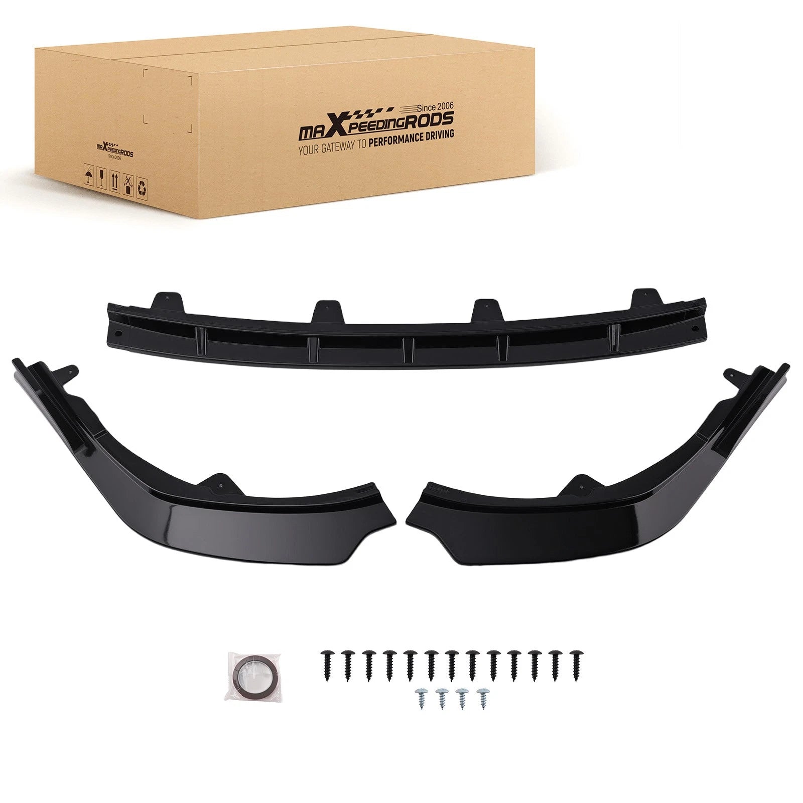 Front Bumper Kit Protection Lip Spoiler for Toyota Camry SE XSE (2021–2022)